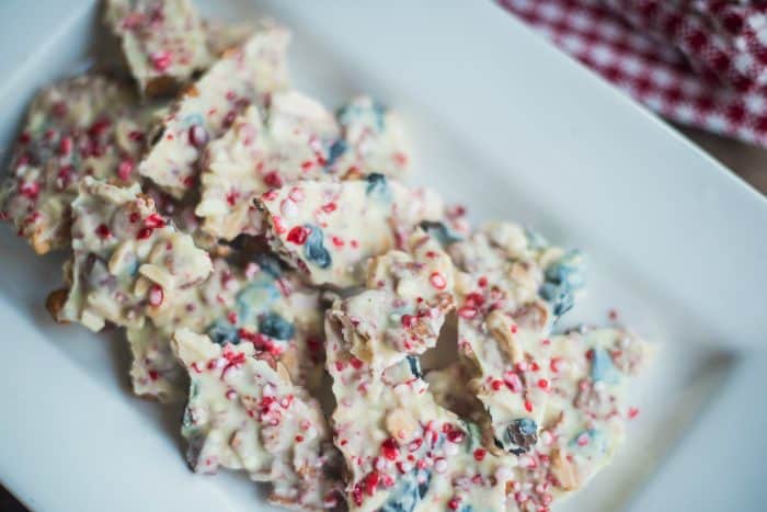 White Chocolate Peppermint Bark Recipe