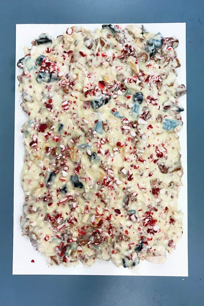 White Chocolate Peppermint Bark Recipe