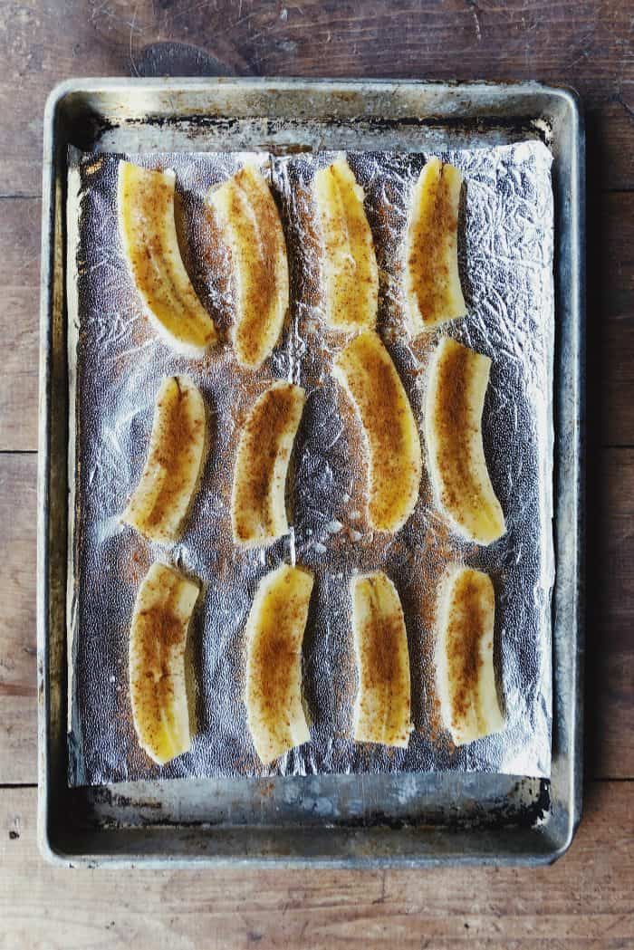 Baked Caramel Cinnamon Bananas Recipe