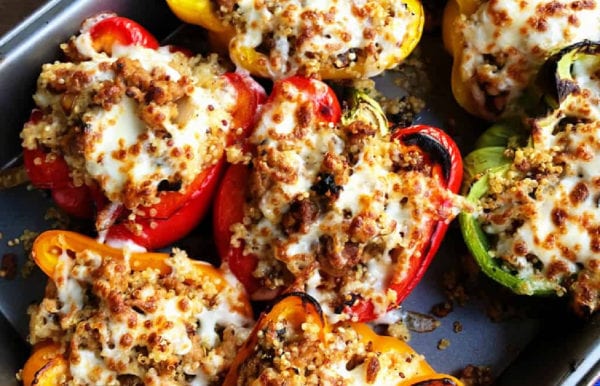 quinoa peppers stuffed