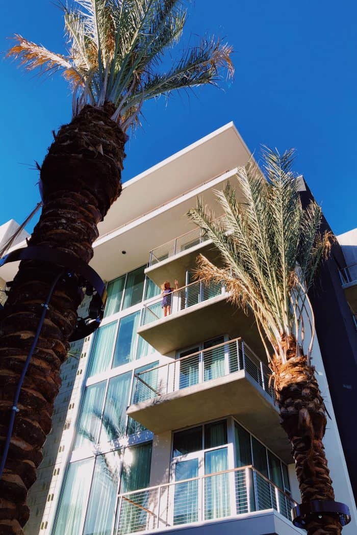 Balcony Kimpton Rowan Hotel Palm Springs CA