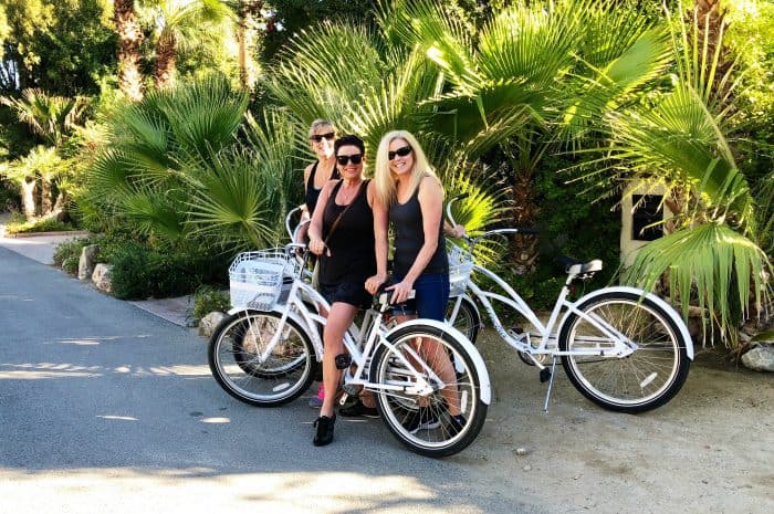 Bikes at Kimpton Rowan Hotel Palm Springs CA