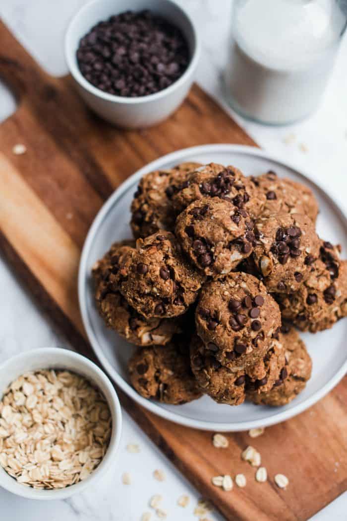 Vegan Almond Butter Coconut Cookies