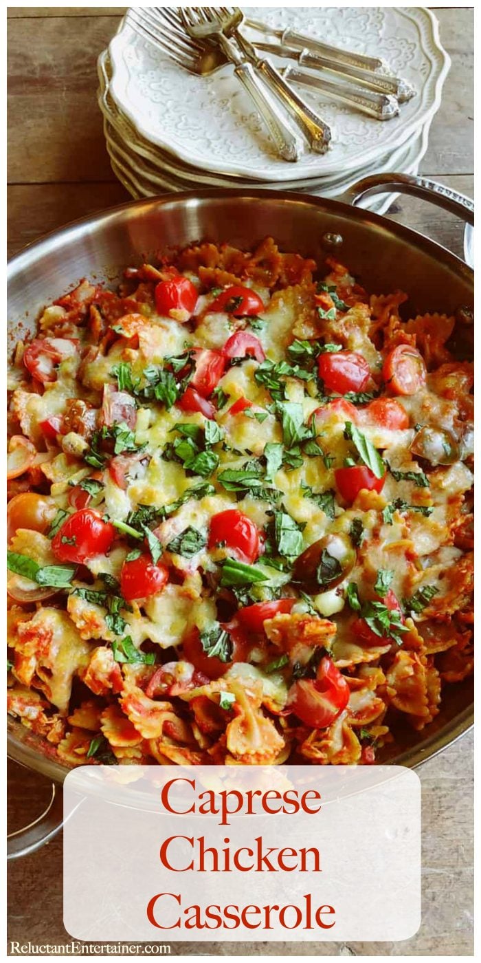 Chicken Caprese Casserole