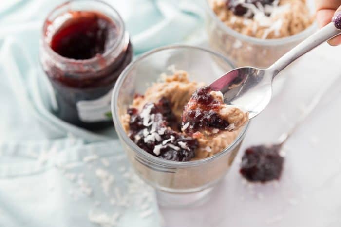 Easy 5-Minute Vegan Coconut Cream Dessert