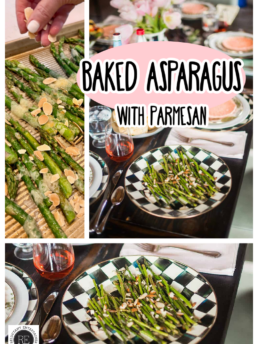 Baked Asparagus with Parmesan