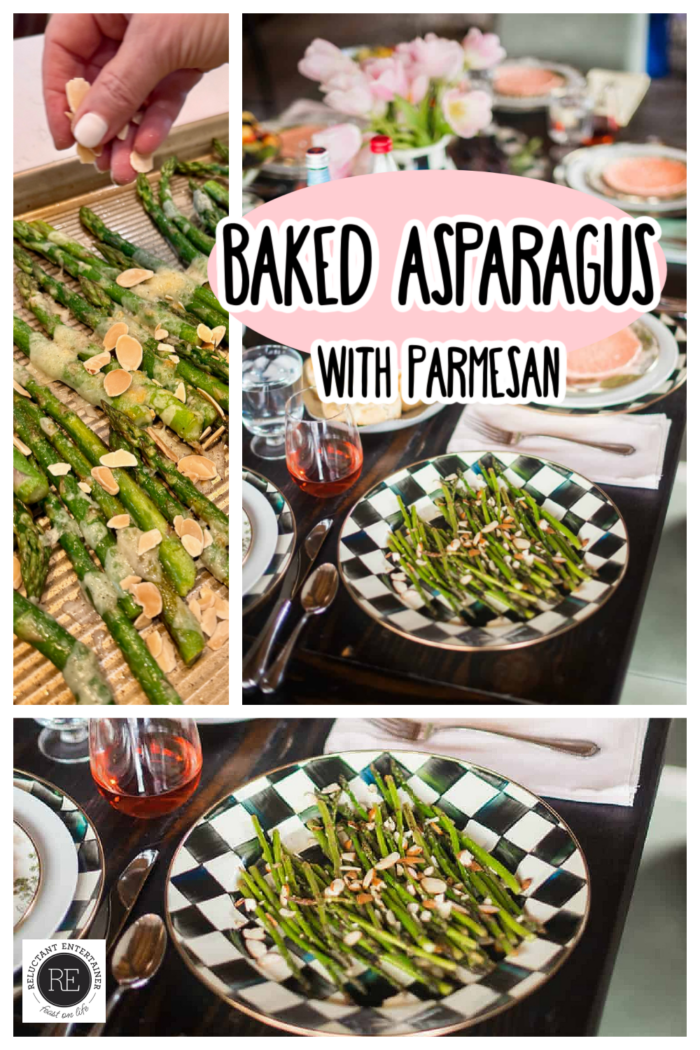 Baked Asparagus with Parmesan