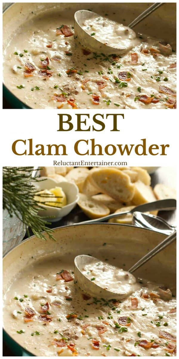 Best Clam Chowder Recipe Video Reluctant Entertainer