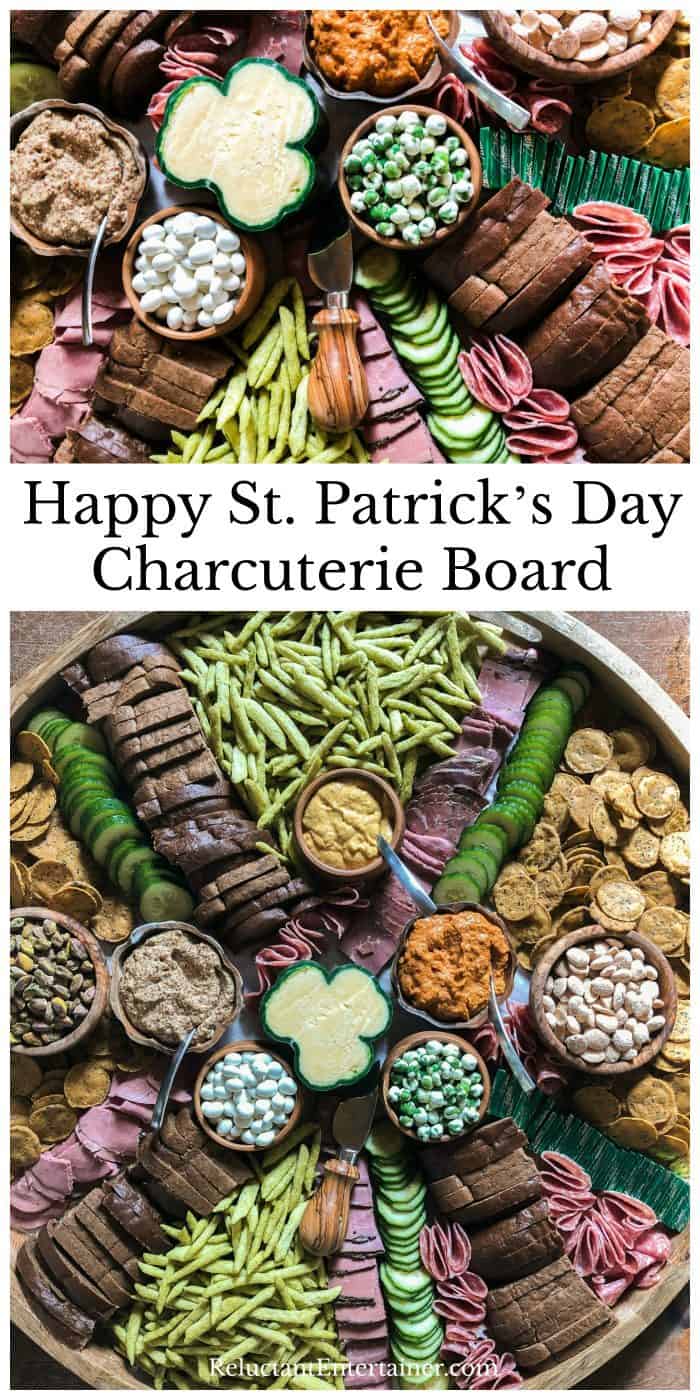 Happy St. Patrick's Day Charcuterie Board Shopping List