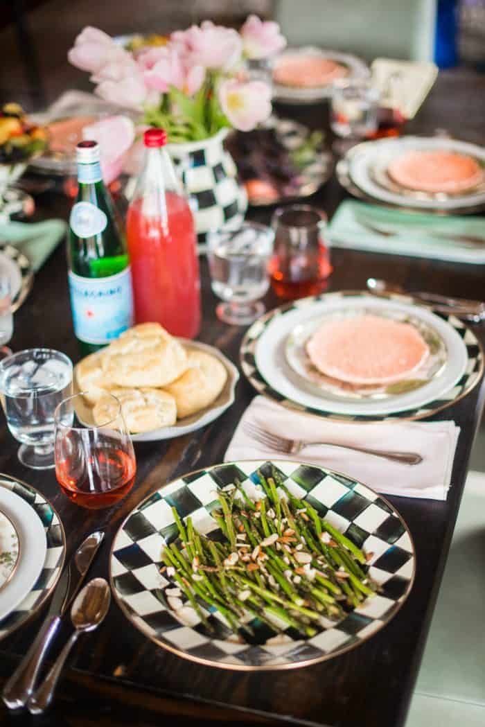 Easter Oven Baked Salmon with Blackberry Barbecue Sauce