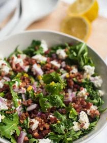 Pancetta Arugula Salad Recipe