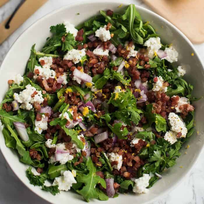 Pancetta Arugula Salad Recipes