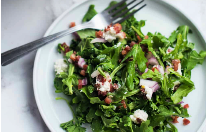 a side arugula salad