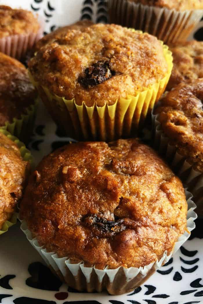 Easy Buttermilk Raisin Bran Muffins