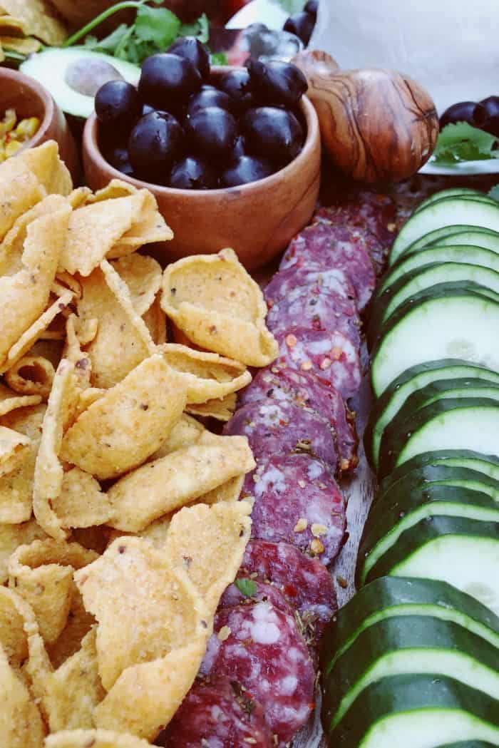 Easy Cinco de Mayo Mexican Charcuterie Board