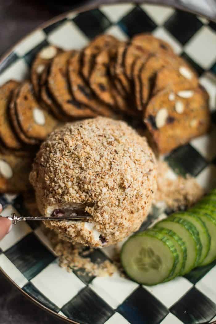 BEST Feta Cheese Ball Appetizer