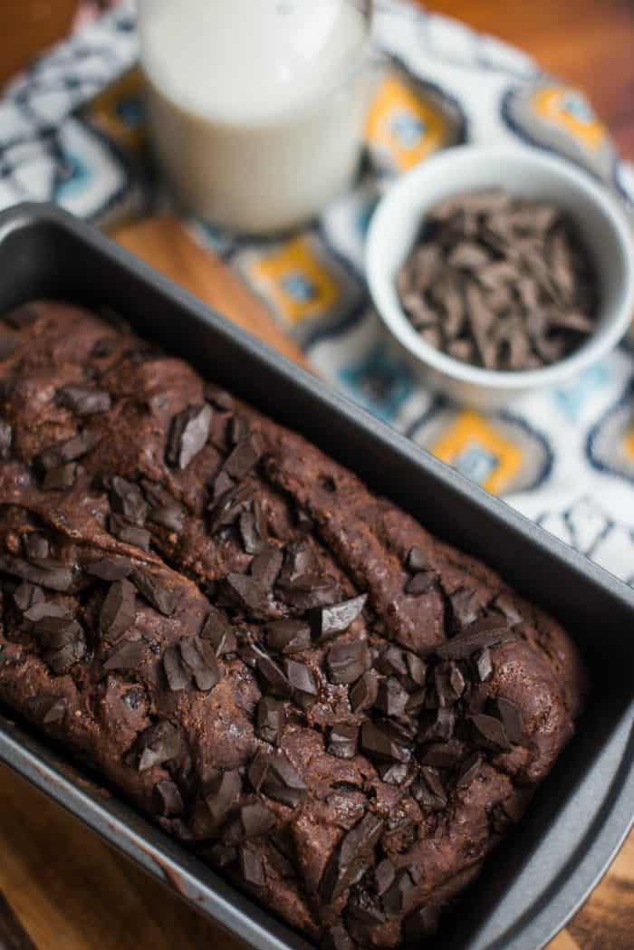 Gluten Free Chocolate Banana Bread