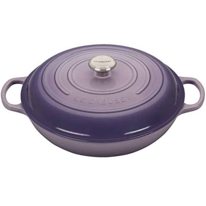 Le Creuset Signature Provence Cast Iron 5 Quart Braiser