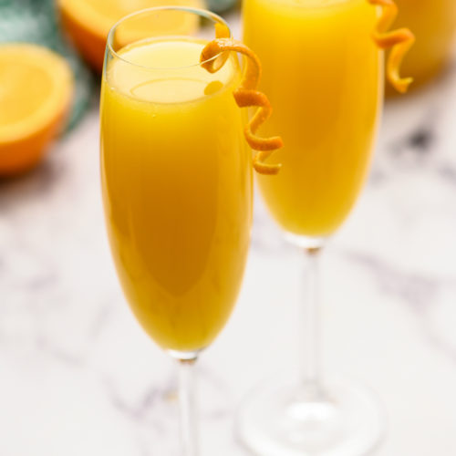 Virgin Mimosa Recipe (Non-Alcoholic) - This Vivacious Life