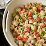 a BLT pasta salad