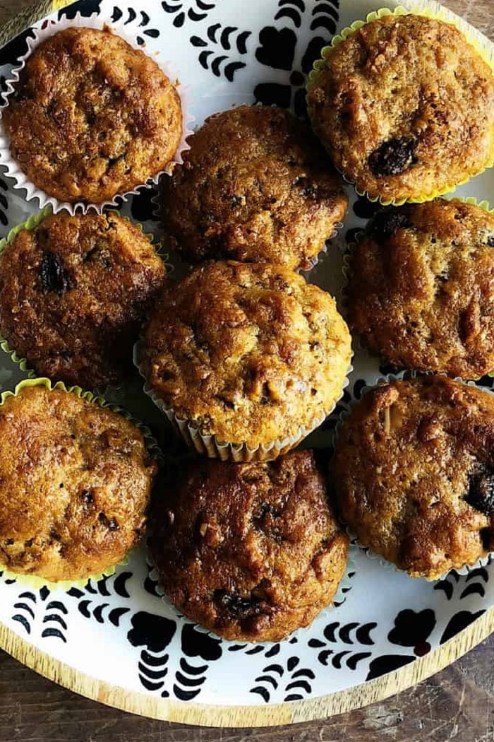 just baked Buttermilk Bran Muffins