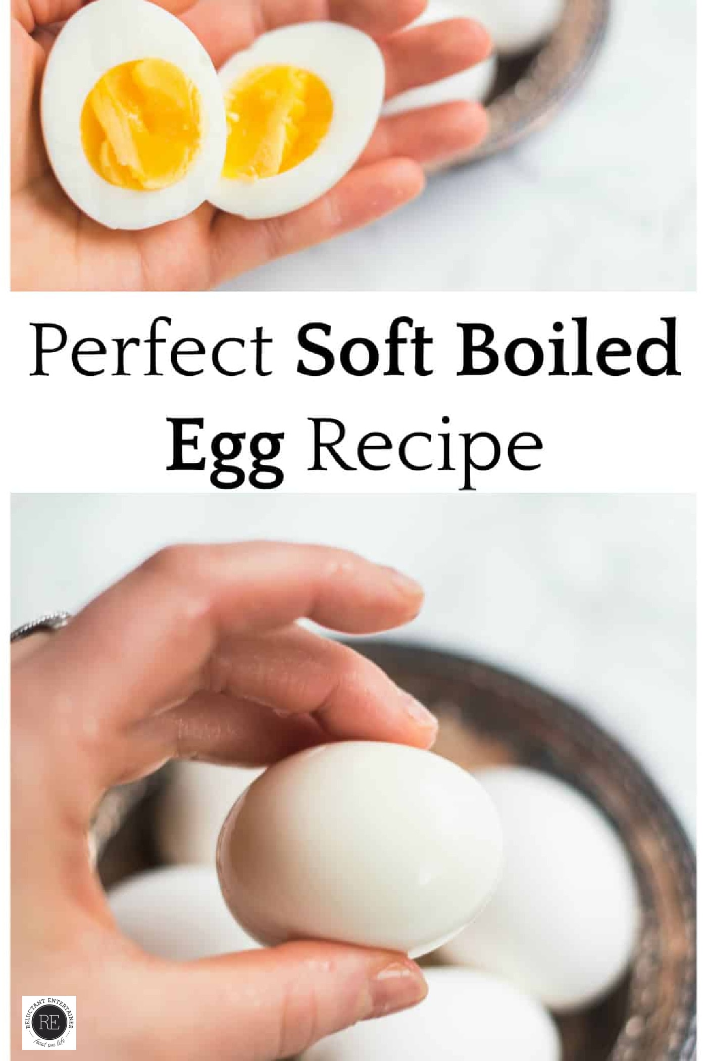 Perfect Soft Boiled Egg Recipe - Reluctant Entertainer