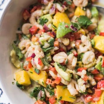 Shrimp Ceviche Recipe With Mango and Avocado - Reluctant Entertainer