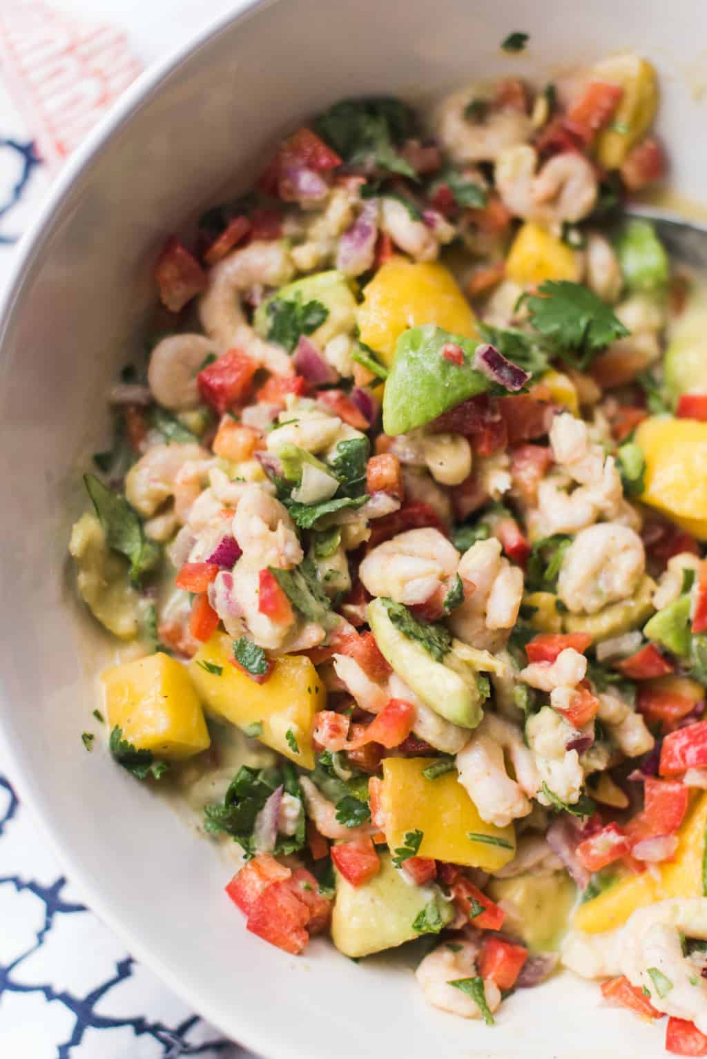 Shrimp Ceviche Recipe With Mango and Avocado - Reluctant Entertainer