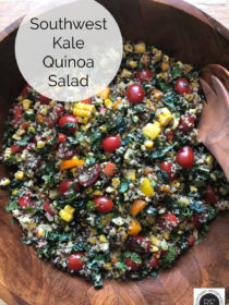 Southwest Kale Quinoa Salad