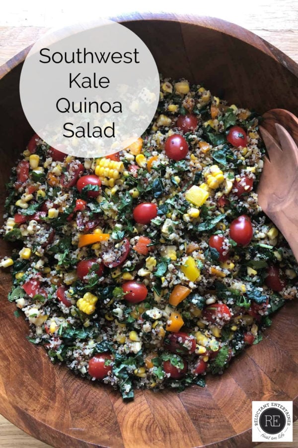 Southwest Kale Quinoa Salad