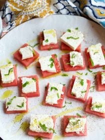 Watermelon Feta Bites Appetizer