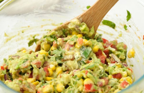 mashed avocado dip