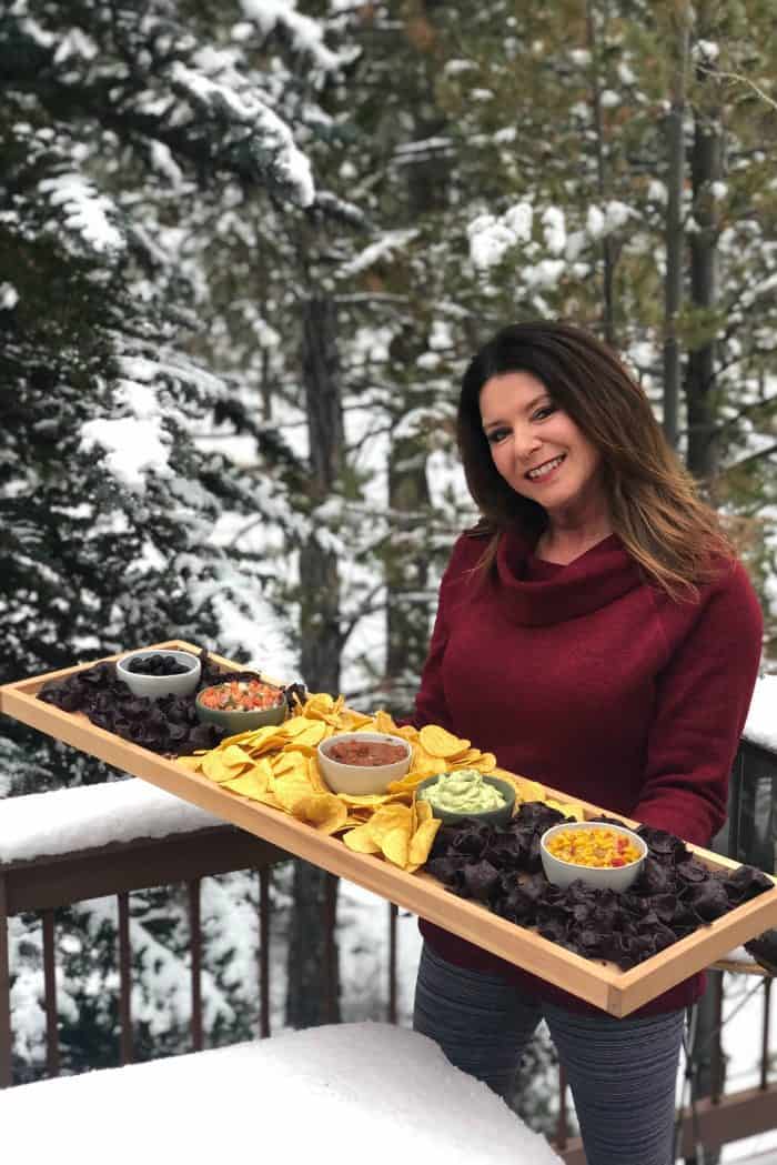 Epic Rectangular Chips and Salsa Board