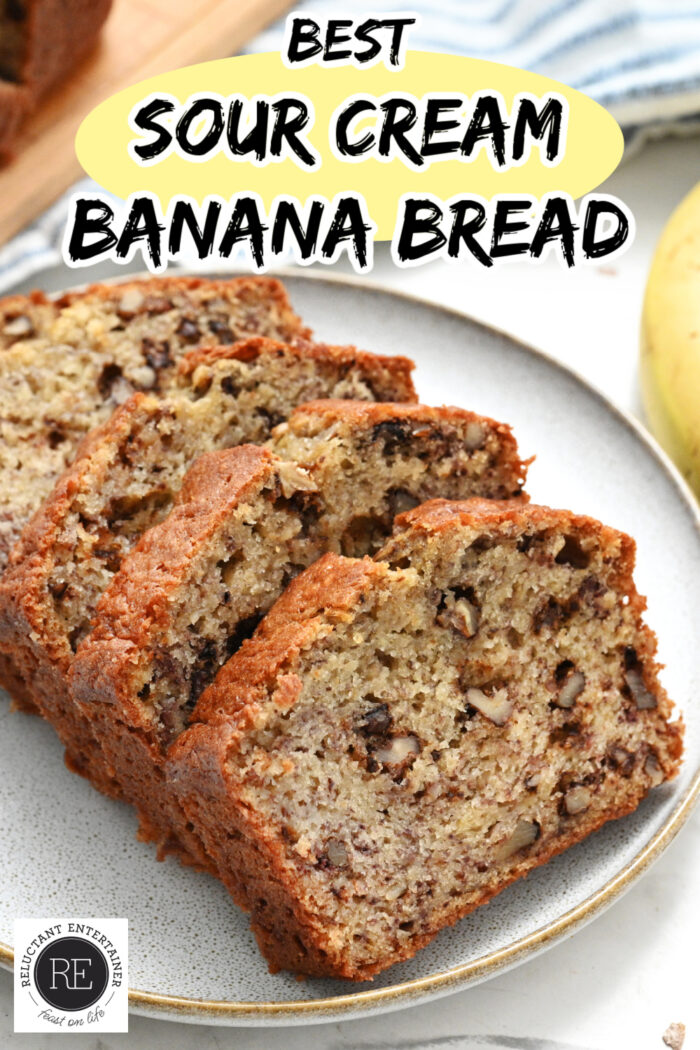 Best Sour Cream Banana Bread Recipe
