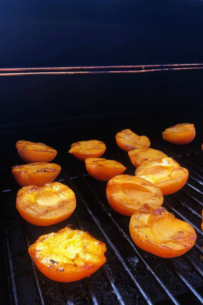 Summer Grilled Apricots