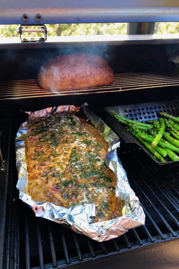 BEST Dill Shallot Grilled Salmon Recipe