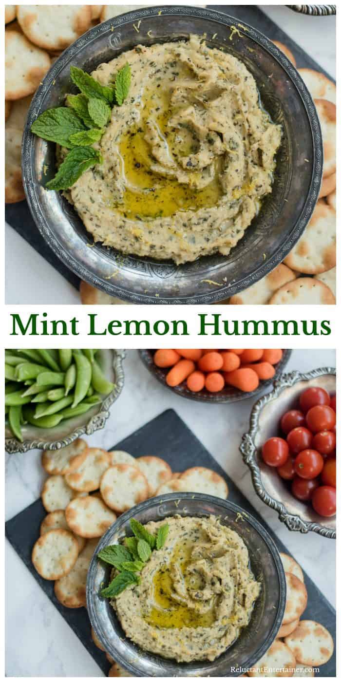 Mint Lemon Hummus