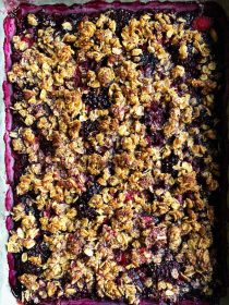 Mixed Berry Crumble Recipe