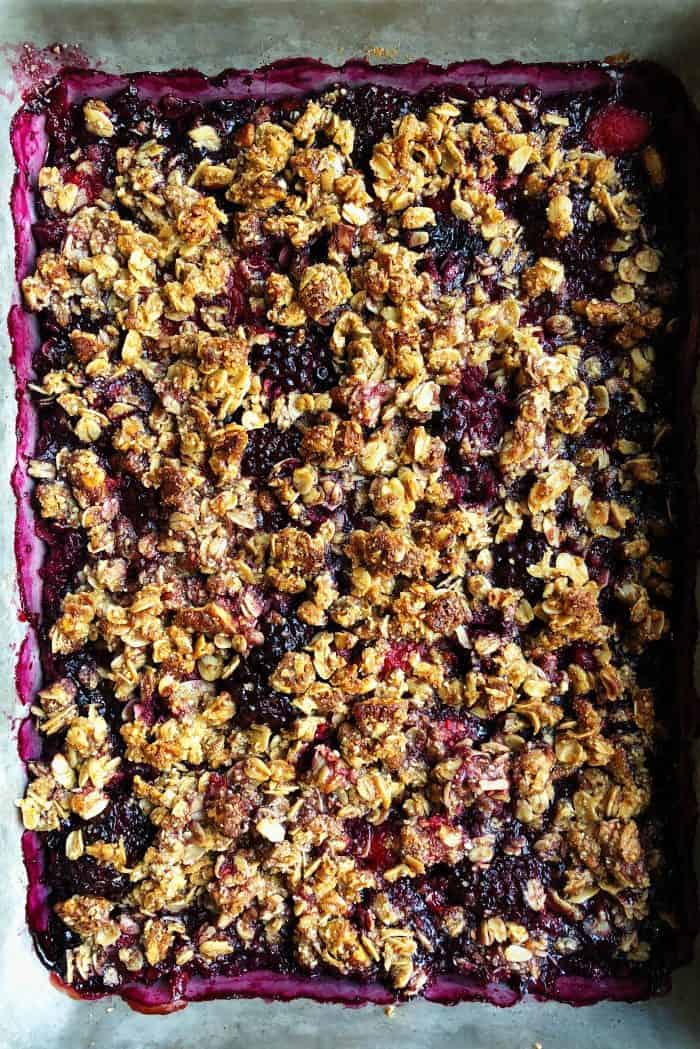 Mixed Berry Crumble Recipe