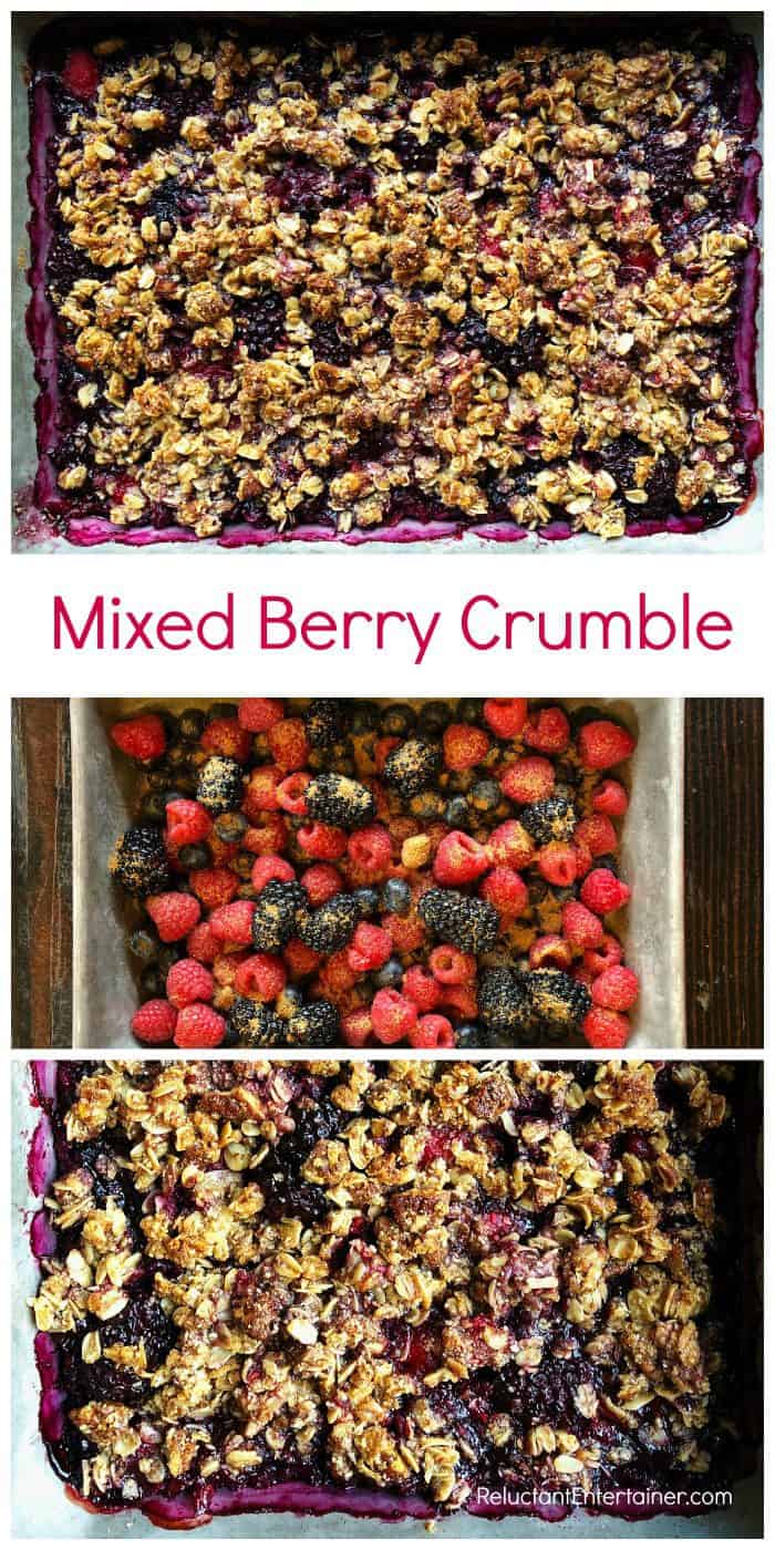 Mixed Berry Crumble