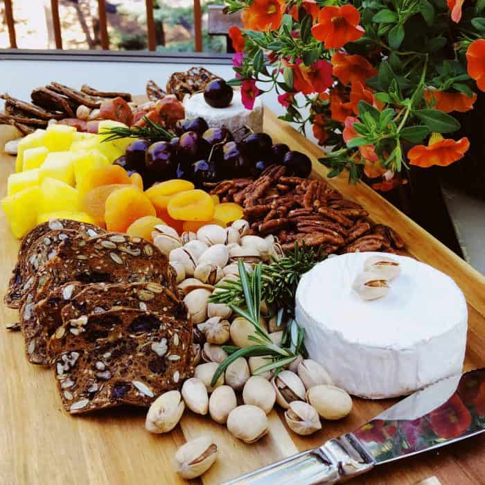 Summer Pineapple Cheese Charcuterie Board