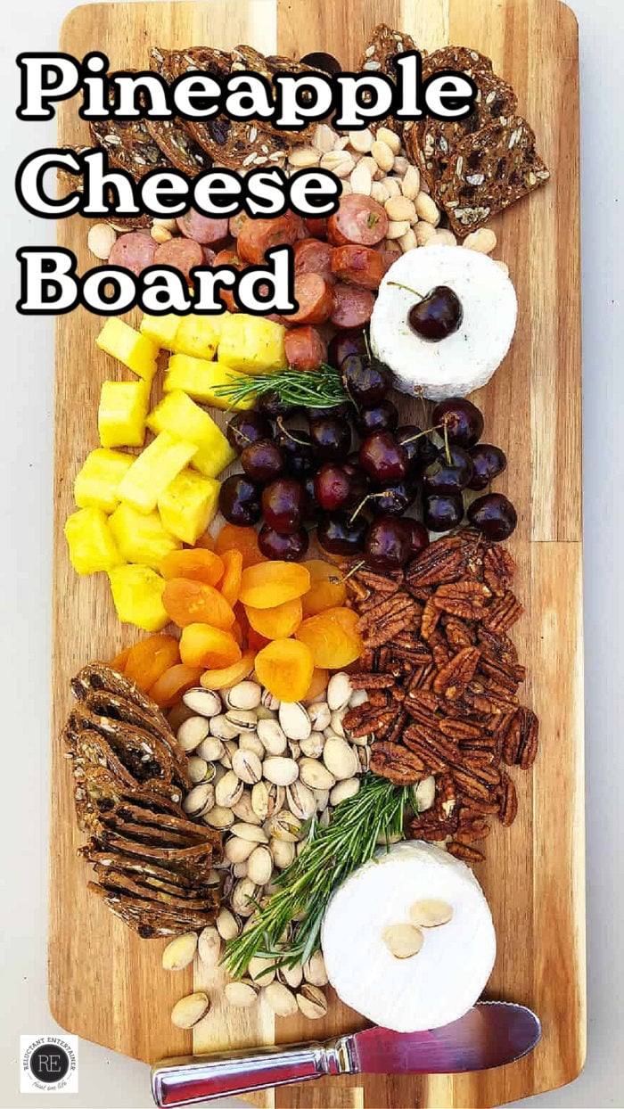 Pineapple Cheese Board