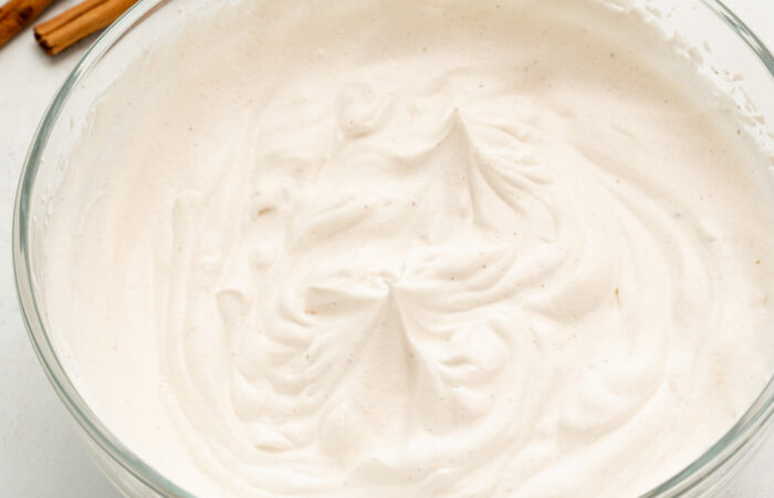 fresh whipped cream