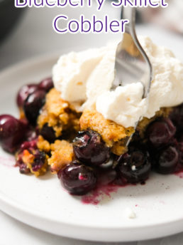 blueberry cobbler