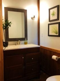 DIY Mountain Home Bathroom Remodel