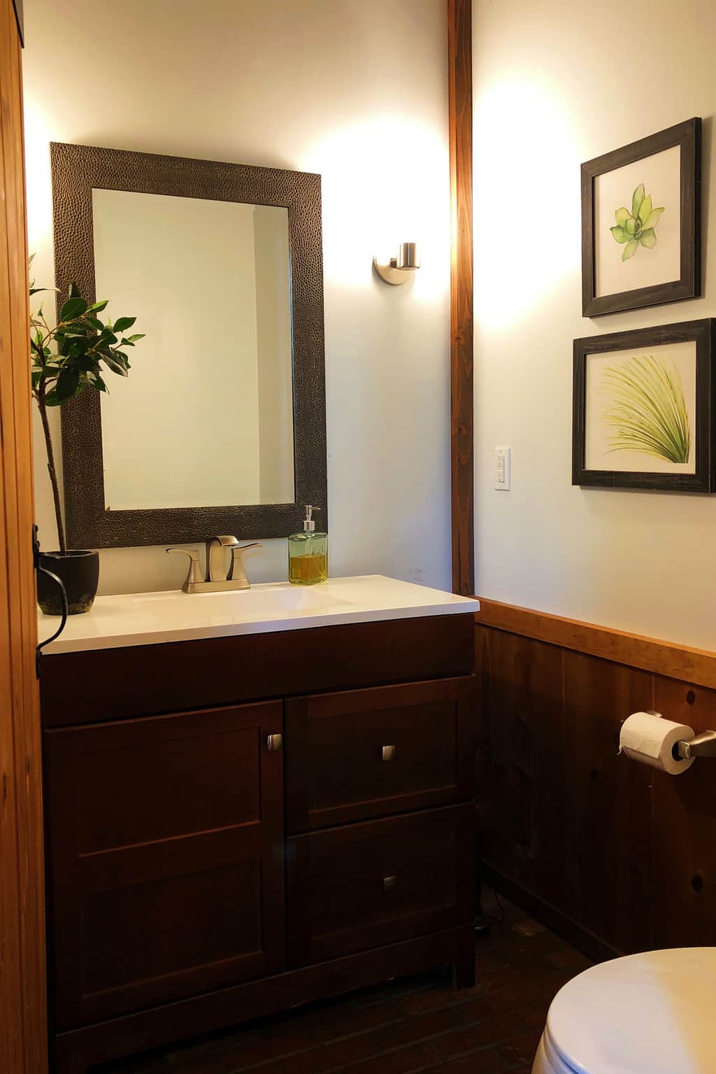 DIY Mountain Home Bathroom Remodel - Reluctant Entertainer