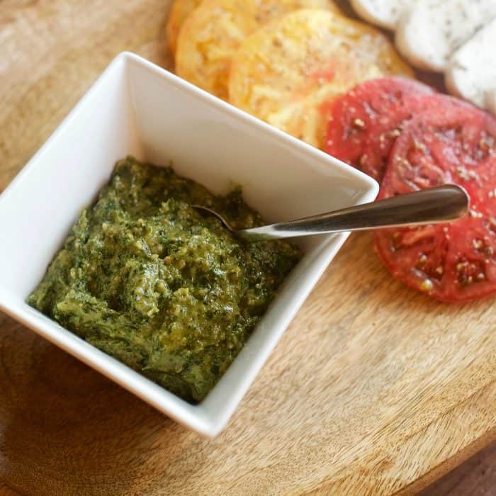 BEST Dairy-Free Cashew Pesto