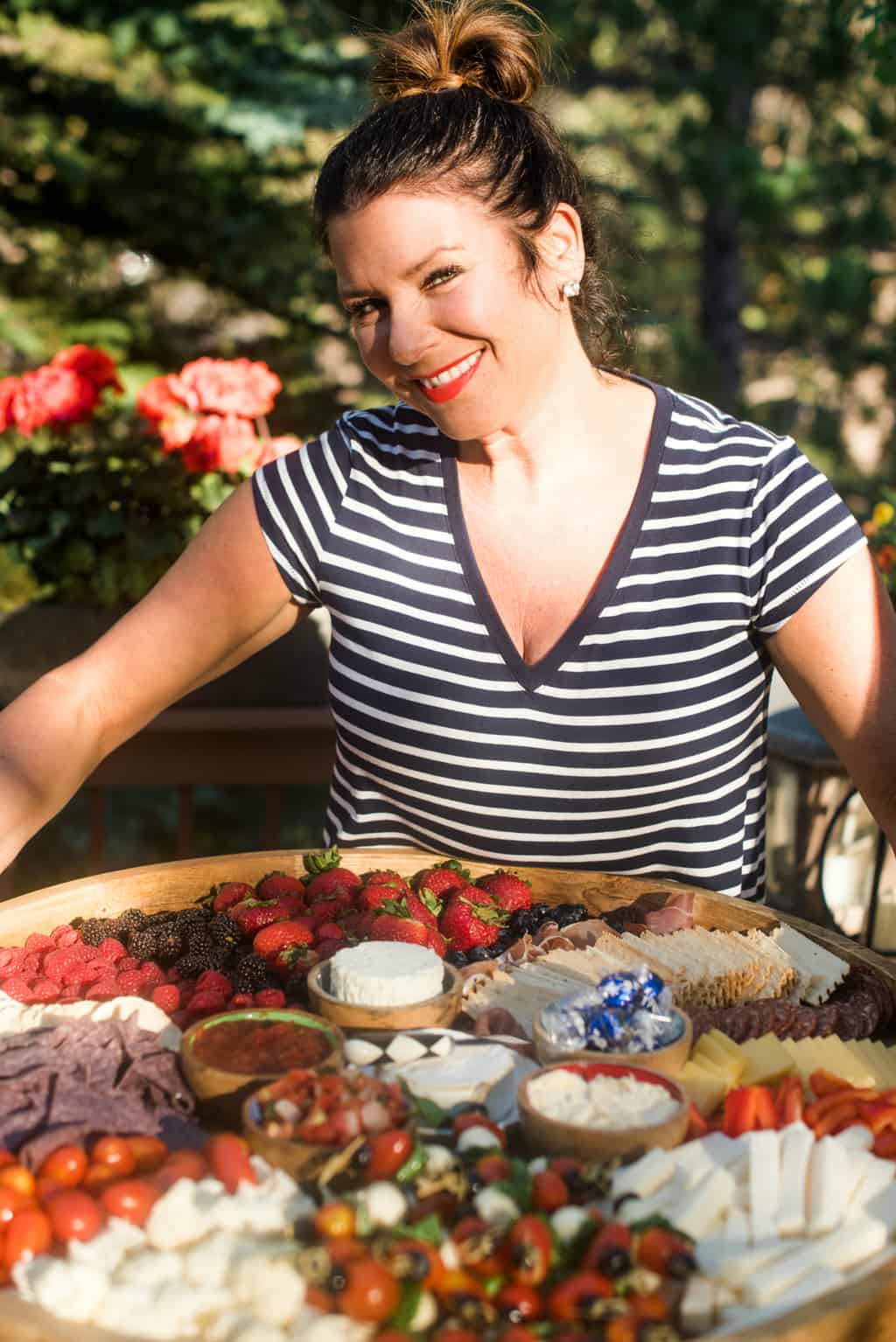 EPIC Red, White, Blue July 4th Charcuterie Board - Reluctant Entertainer