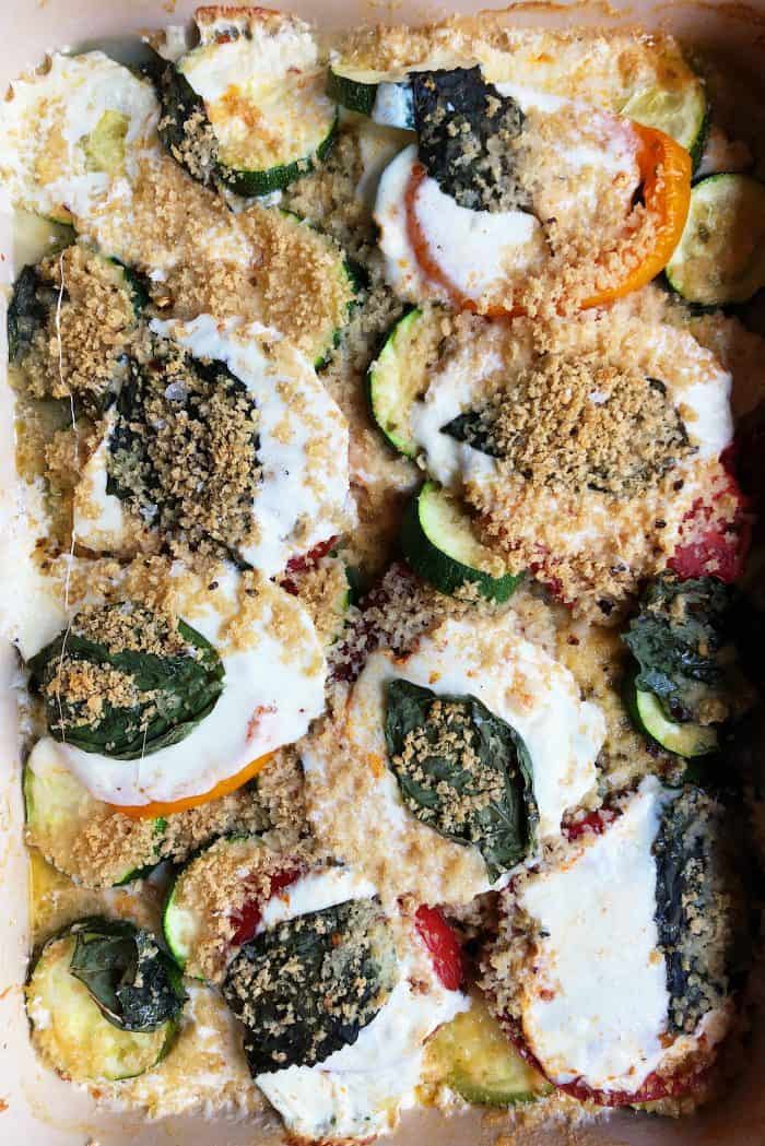 delicious Cheesy Baked Zucchini Casserole