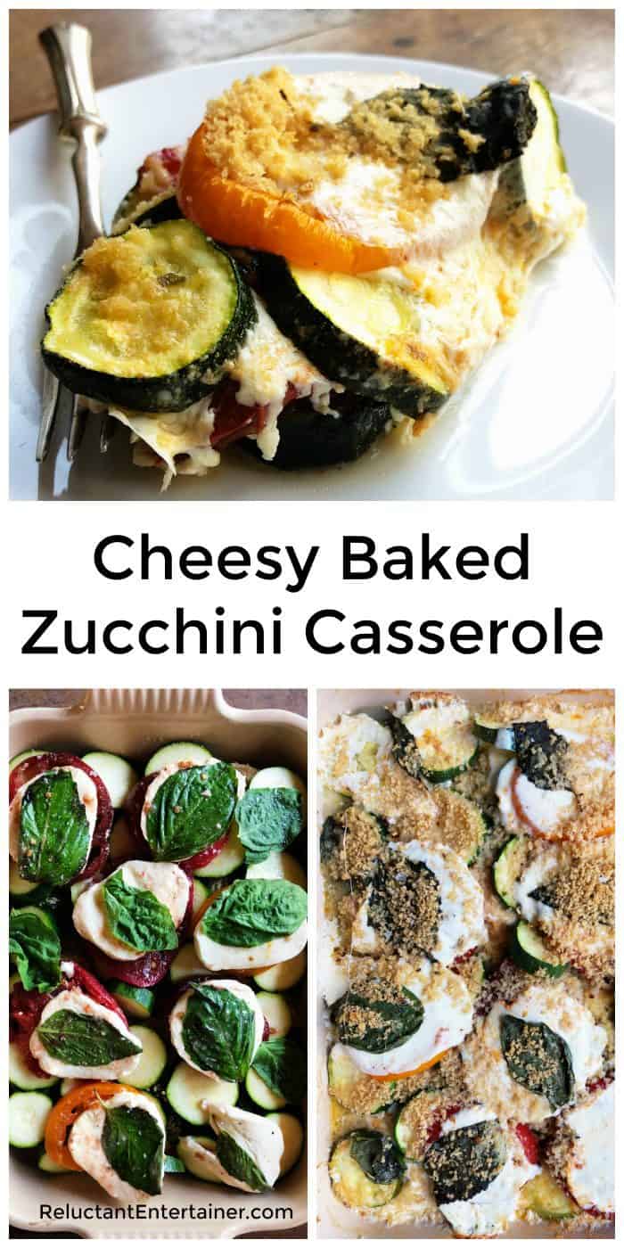 Cheesy Baked Zucchini Casserole Recipe